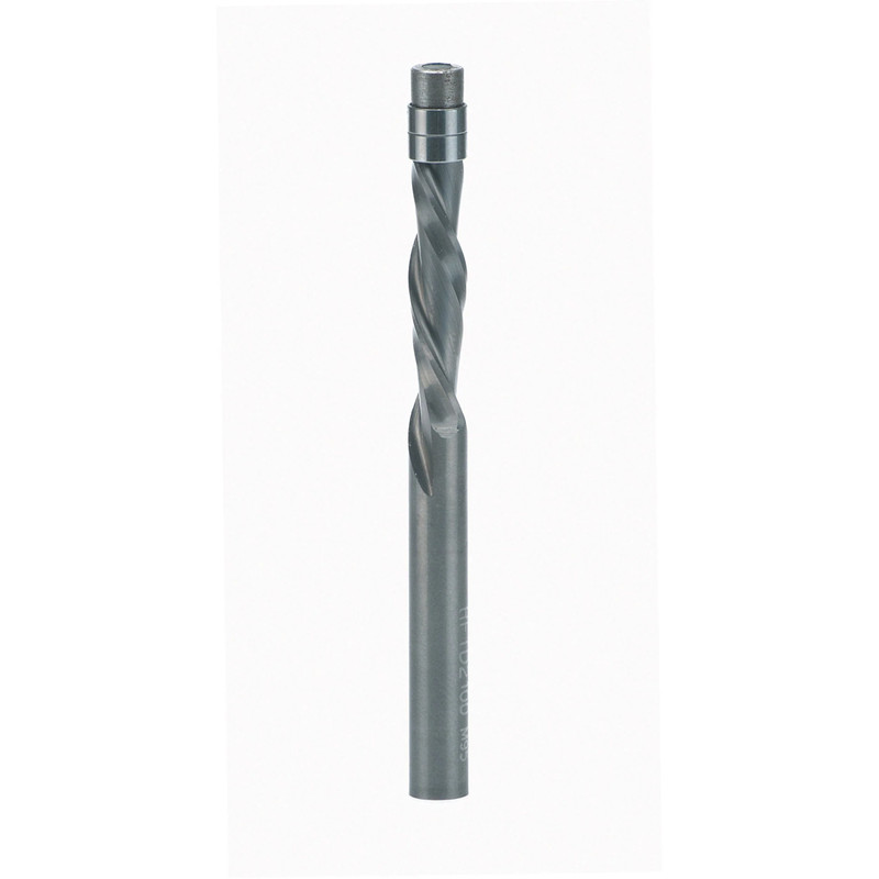 Flush Trim Spiral Router Bit - 1/4" SH - Types:Downcut Spiral Bit - Diameter:1/4" - Overall Length:1"